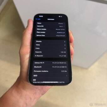 iPhone 14 Pro 128GB fialový, pěkný stav, 12 měsíců záruka - 7