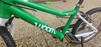 WOOM 3 (16") + stojánek + helma na kolo (zelená barva) - 7