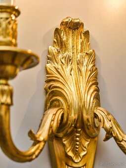 Novoklasicistní nástěnné lampa v 42 cm - 7