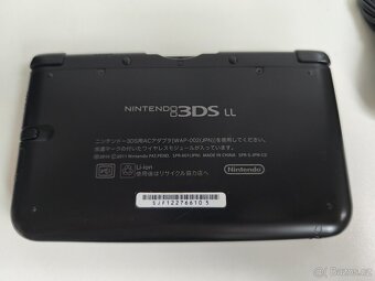 Nintendo 3DS XL (LL) Black + homebrew hack a 64GB karta - 7