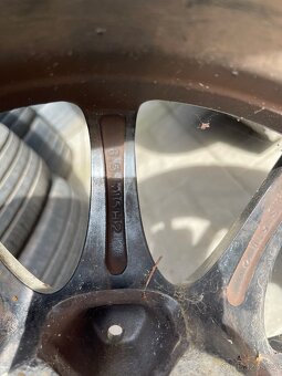 Alu kola Dezent 5x114,3 + pneu 185/65 R15,vzorek 6mm. - 7