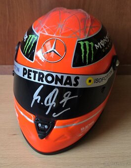 Michael Schumacher originální autogram replika helmy 1:2 - 7