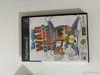 Sony PlayStation 2 (PS2) Slim + 1 ovládač + 2 hry - 7