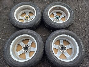 Prodám sadu ALU kol Alutec 215/65R16 zimní - 7