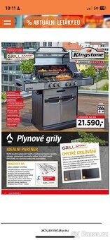 Plynový gril Kingstone Rock 455 - 7