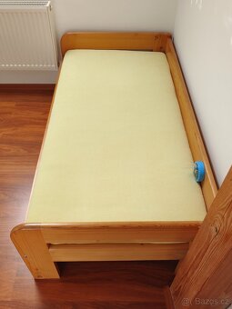 Dětská postel včetně matrace a spodní zasuvky - 7