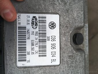 Prodám řídící jednotku 036 906 034 BL z Fabia 1 - 7