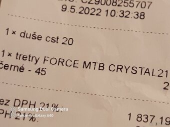 Cykloboty, tretry FORCE MTB CRYSTAL 21, čís. 45 - 7