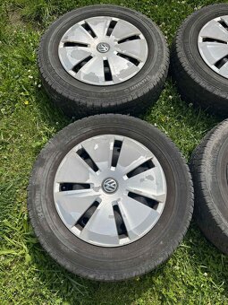 Plechová kola na Transporter, 6.5Jx16H2; zimní 215/65 R16C - 7