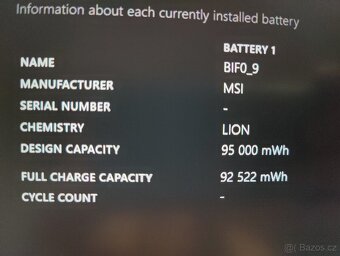 Herní notebook Msi A17 Alpha - 7