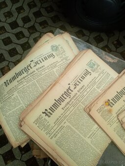 Rumburger Zeitung stare sudetske predvalecne noviny - 7