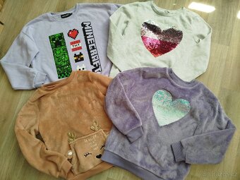 Balíček Lindex,Tchibo,tričko,mikina,teplák.souprava H&M - 7
