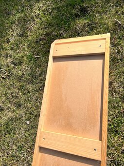 Dřevěná dětská klouzačka do interiéru - 7