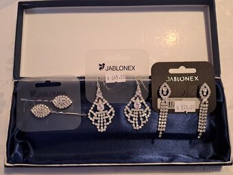 JABLONEX - originální štrasové šperky, sada - 7