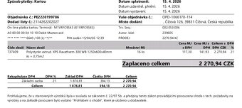 Polystyren XPS fasádní - 7