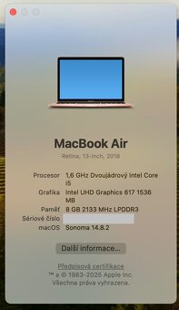 MacBook Air 13" 8GB/256GB - 7