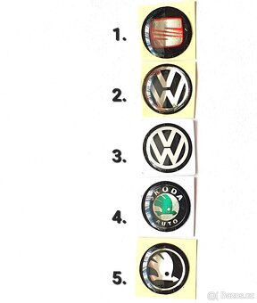 Klíč Škoda Vw Seat Audi 2 / 3 tlačítka. - 7