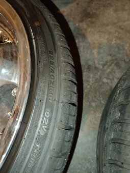 Letní pneumatiky s hliníkovými ráfky R18 5x100 - 7