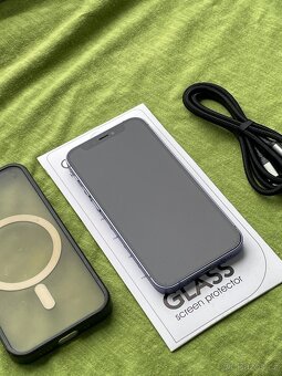 🍏 Apple Iphone 12 MiNi Purple 64GB 🍎 100% baterie 🔋 - 7