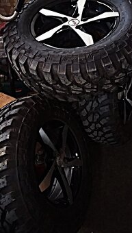 Volkswagen Touareg,Amarok 5x120 800km kola4x4 265/70 R17 - 7