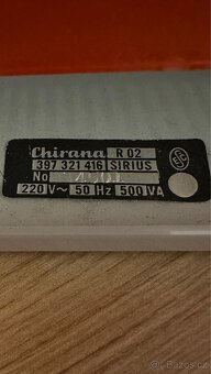 Horské slunce Chirana Sirius R02 – UV + IR zářič - 7