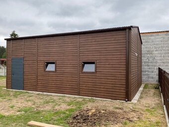 SERVIS PLECHOVÁ HALA 6x8M MONTOVANÁ - 7