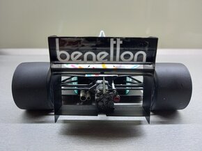 F1 ROZKLÁDACÍ BENETTON BMW B186 1986 BERGER MINICHAMPS 1:18 - 7