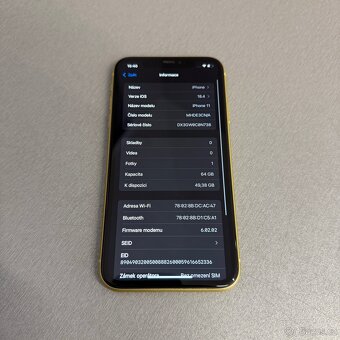 iPhone 11 64GB žlutý, pěkný stav, 12 měsíců záruka - 7