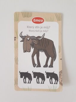 SBĚRATELSKÁ KARTA EMCO • RYPOUŠ • NOSOROŽEC • PAKŮŇ - 7