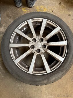 Originál alu kola Subaru R17 + pneu - 7