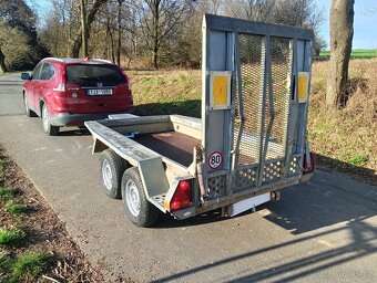 Přepravník Brenderup 2000 kg – pro bagry, plošiny Švédský př - 7