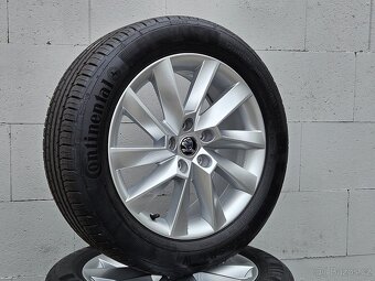Pekna zánovní orig alu Škoda Superb 215/55/17 - 7