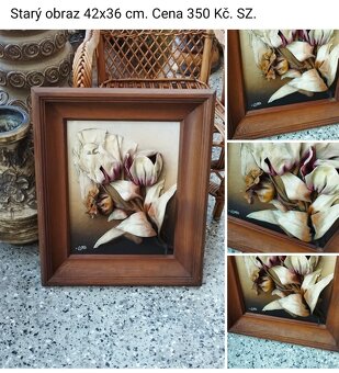 Staré obrazy .Ceny a rozměry viz fota. - 7