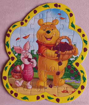 set Medvídek Pú - zdarma puzzle - 7