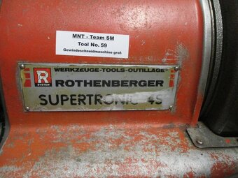 Rothenberger Supertronic 4S elektrický zavitorez do 4" - 7