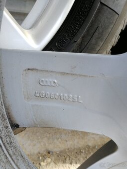 Alu kola 5x112 17 Et 37 pneumatiky 225/55/17 - 7