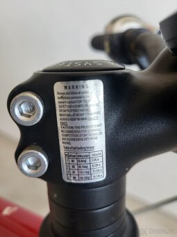 Červené dětské kolo Superior XC 24 Panda - velmi dobrý stav - 7