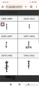 Porcelán ,empír ,Koflík na čokoladu,KPM - 7