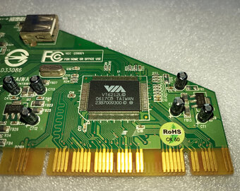 PCI řadiče 2x COM + LPT a 5x USB - 7