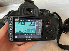 Nikon D3100 + příslušenství - 7