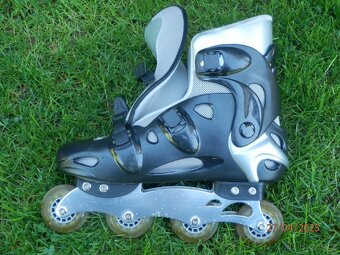 Nové Inline brusle 4x jeté. velikost 47/48 - 7