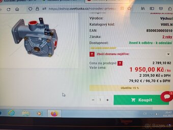 Rozvaděč přívěsu V 005.N - 7