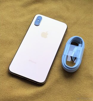 TOP STAV - Apple Iphone XS 64GB zlatý baterie 100% - 7