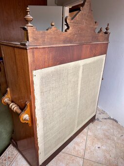 Historické šlapací harmonium Lhota, cca 1900 - 7