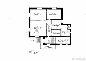 Prodej rodinného domu – 2 bytové jednotky a pozemek 1019m - 7