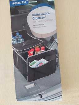 Organizér do auta s vyjímatelným chladícím boxem - 7