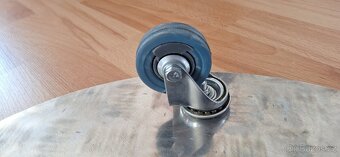 Hliníkový kulatý dopravní pojízdný podvozek pro květináč - 7