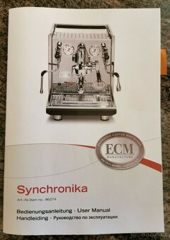 Kávovar na espresso ECM Synchronika - 7