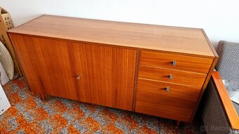 prodám retro nábytek tmavý - 7