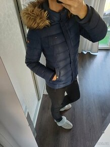 Péřová zimní bunda Tommy Hilfiger vel.S - 7